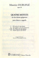 Quatre Motets: Tu es Petrus Op.10 N 3