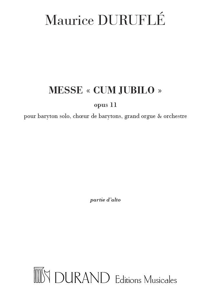 Messe Cum Jubilo Op. 11 (Viola part)