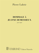 Hommage à Jeanne Demessieux Orgue