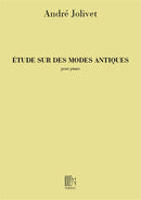 Etudes Modes Antiques Piano