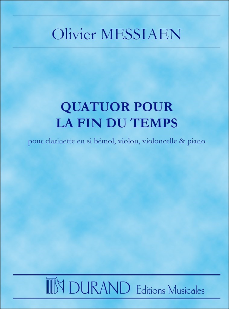 Quatuor Pour La Fin Du Temps (Study Score)