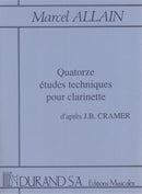 Quatorze études techniques pour clarinette = 14 technical etudes for clarinet