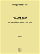 Psaume CXXX: Aus Tiefer Not