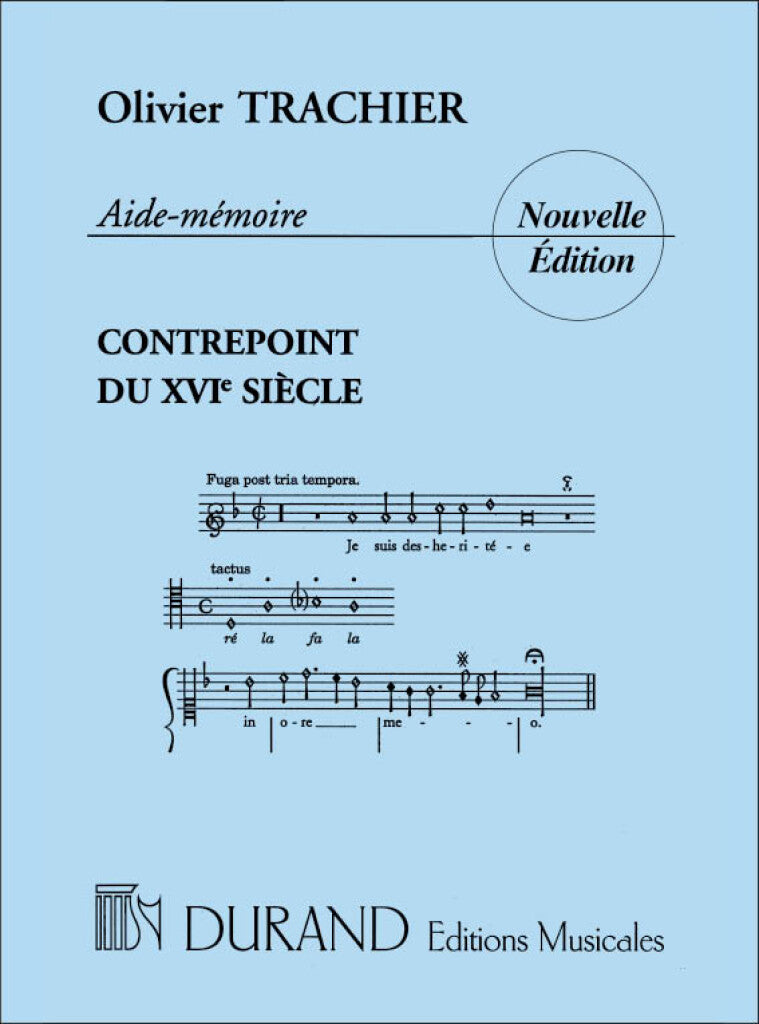 Aide Memoire Contrepoint Xvi (Enseignement