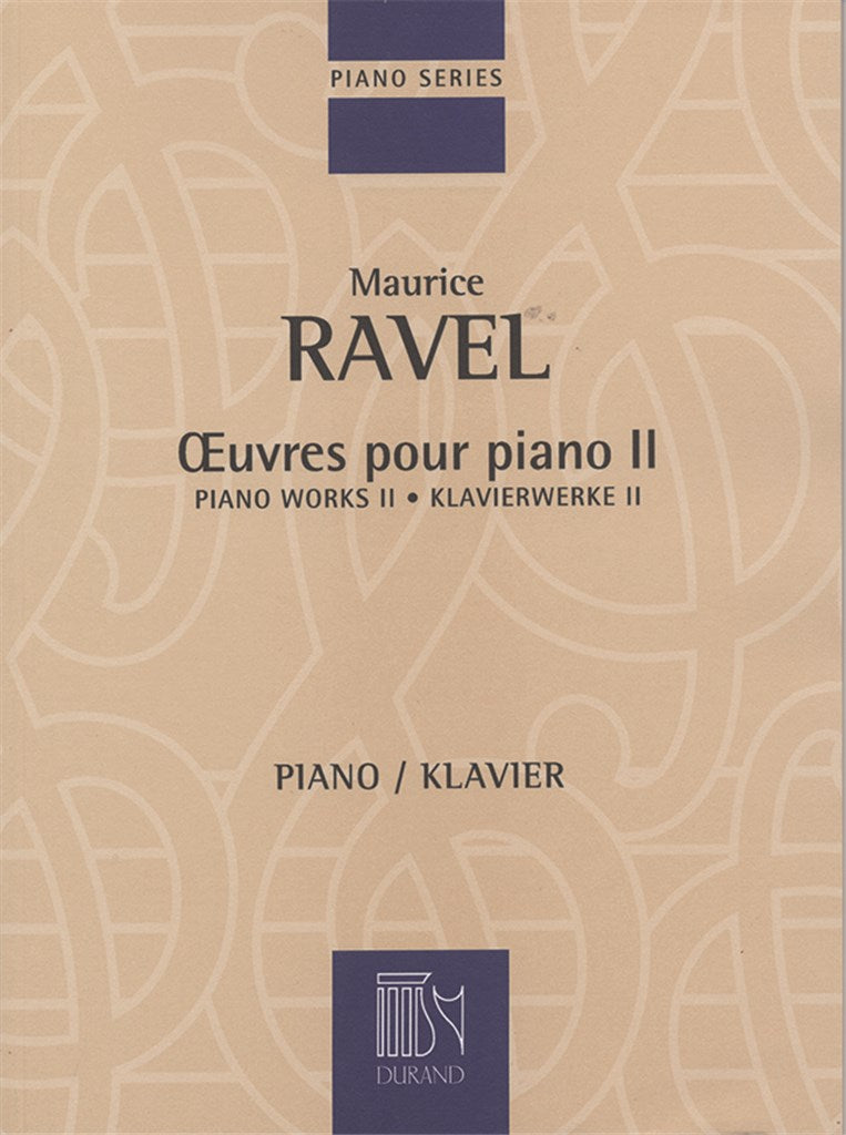 Oeuvres Pour Piano, Vol. II