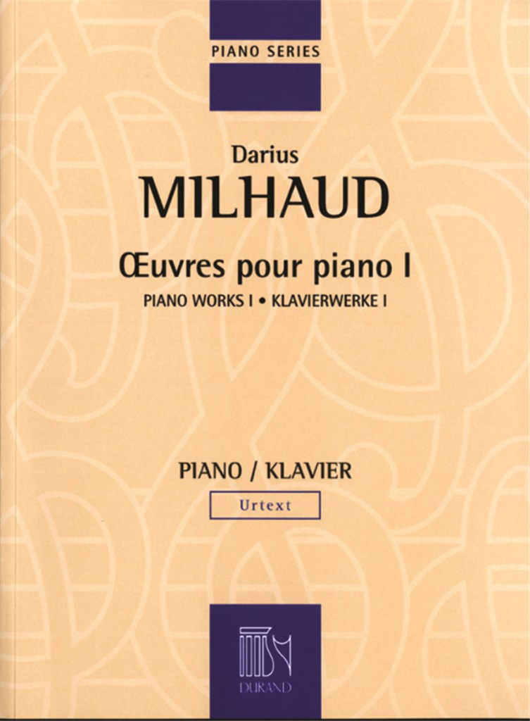 Oeuvres Pour Piano I