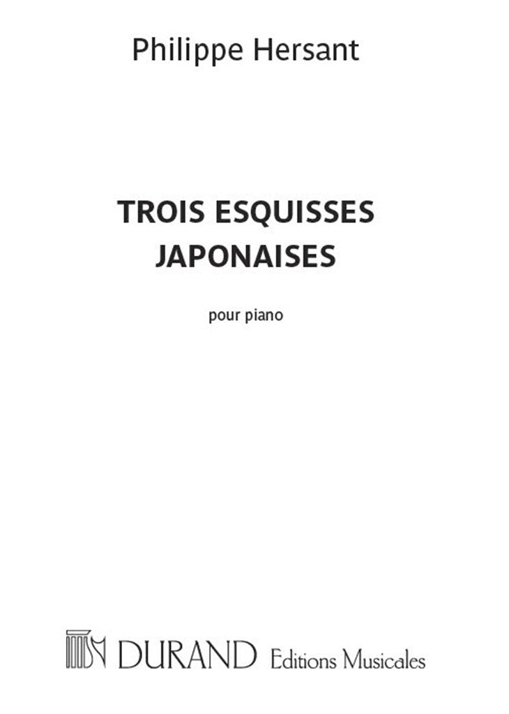 Trois Esquisses Japonaises