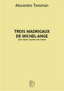 Trois madrigaux de Michel-Ange