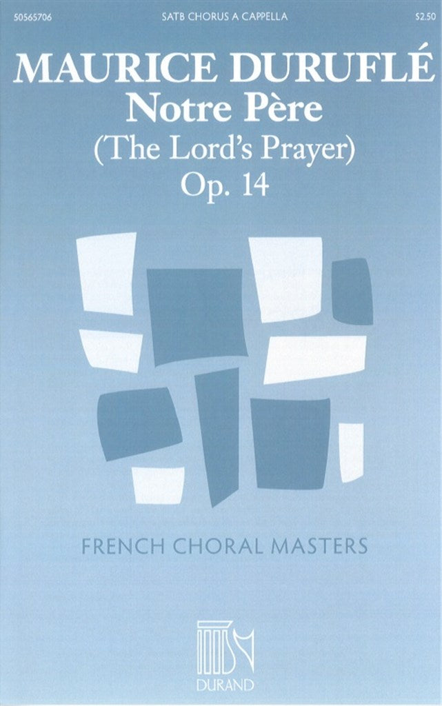 Notre Père Op. 14 (The Lord's Prayer) (New edition)