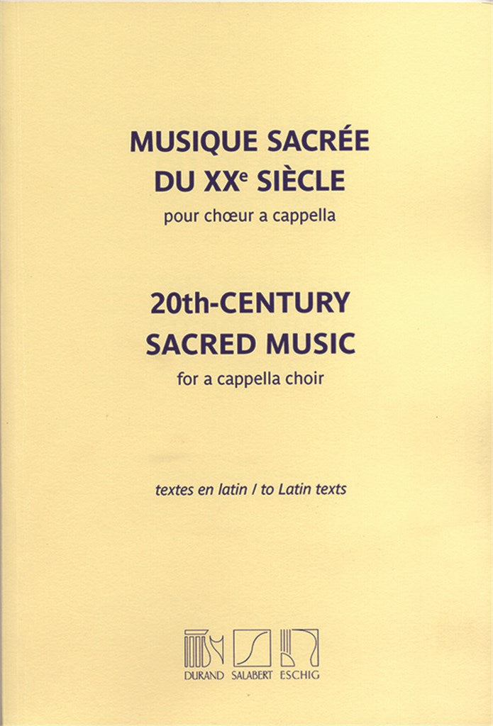 20th-Century Sacred Music