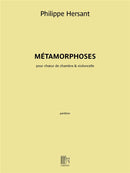 Métamorphoses (Score Only)