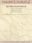 Oeuvres pour orgue