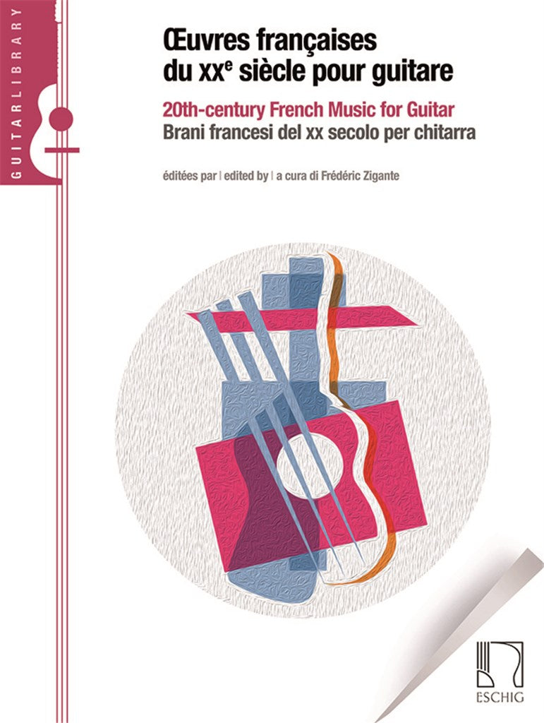Oeuvres françaises du XXe siècle pour guitare = 20th-century French Music for Guitar