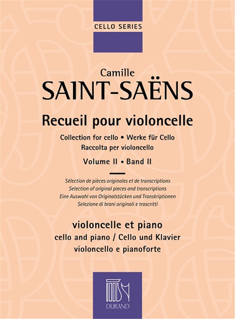 Recueil pour violoncelle, Vol. 2