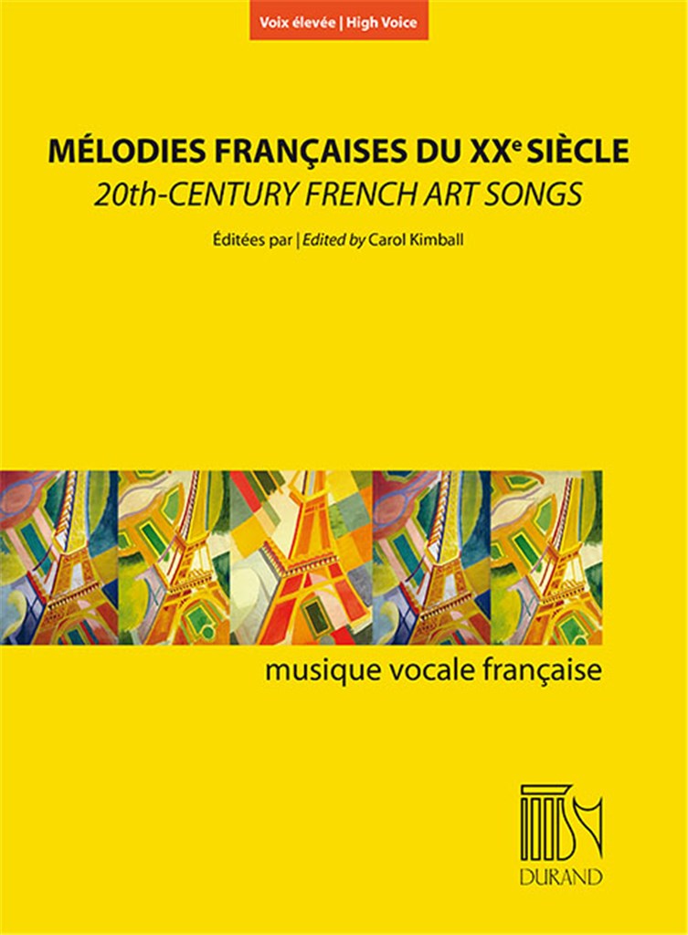 Mélodies françaises du XXe Siècle (High Voice)