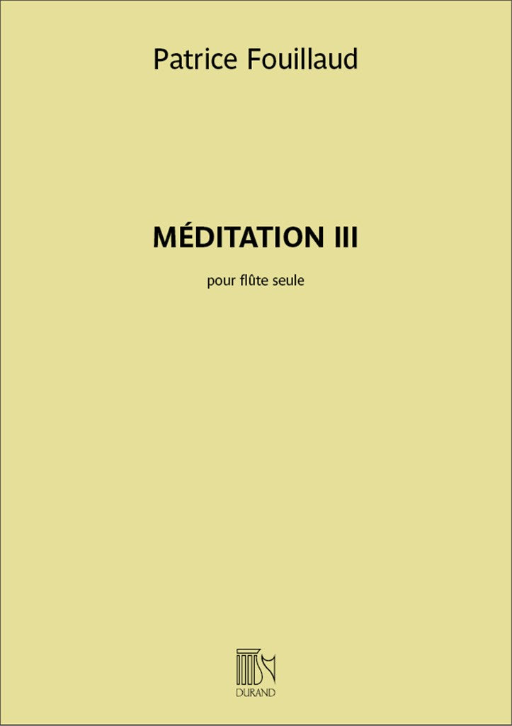Méditation III