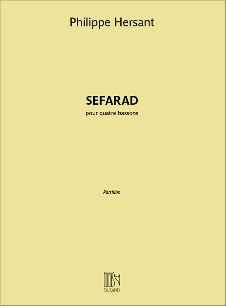 Sefarad (Score)