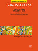 Le Bestiaire ou Cortège d'Orphée (Medium/Low Voice and Piano)
