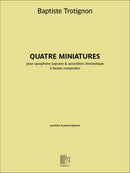 Quatre miniatures