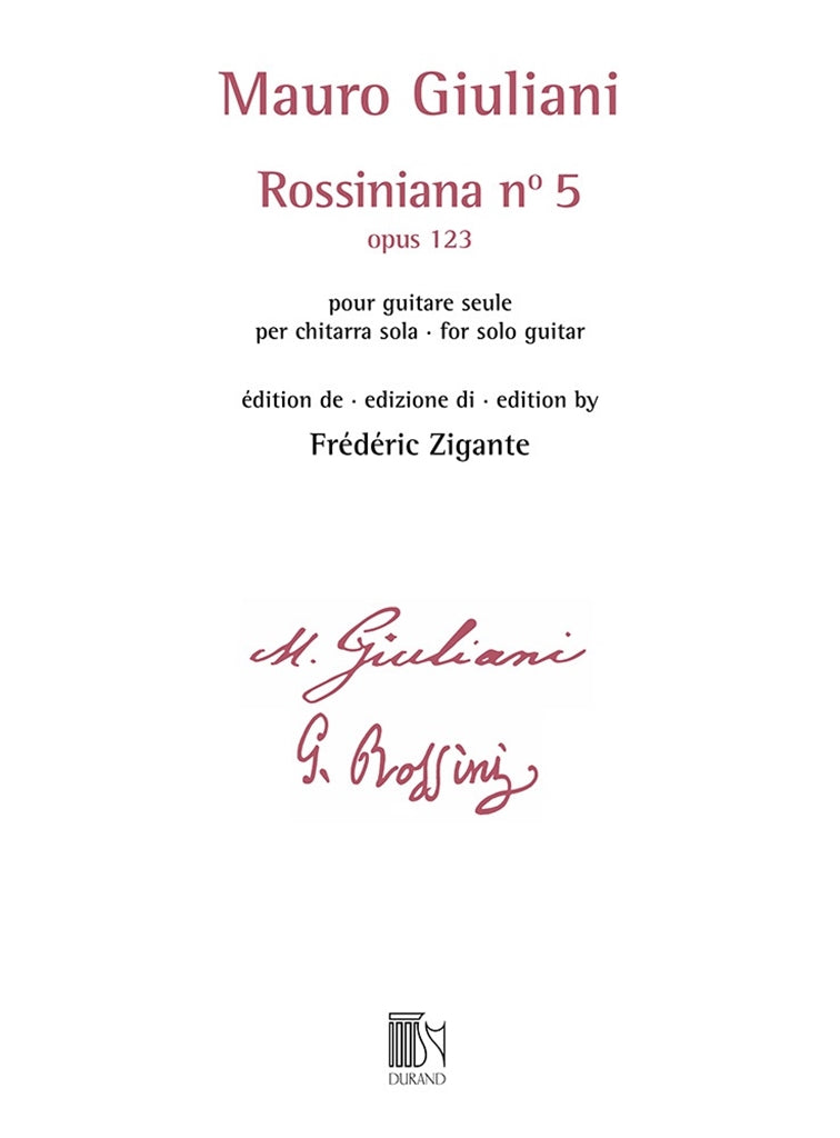 Rossiniana n° 5 (opus 123)