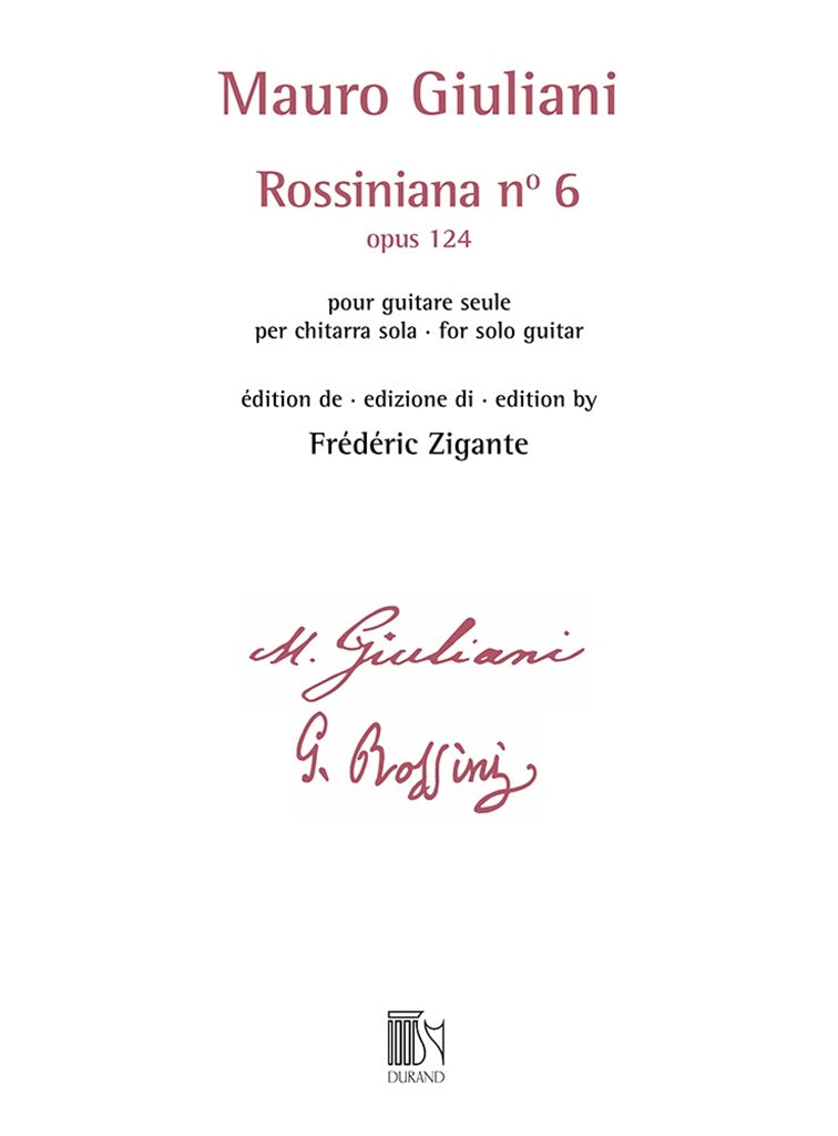 Rossiniana n° 6 (opus 124)