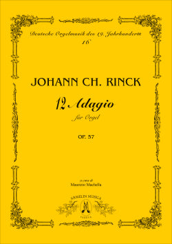 12 Adagio für Orgel, op. 57