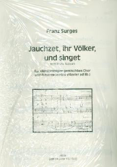 Jauchzet, ihr Völker, und singet (set of parts)
