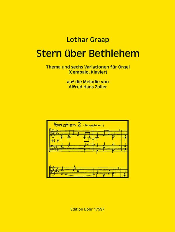 Stern Über Bethlehem für Orgel