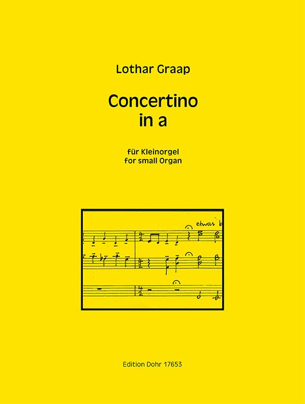 Concertino in A für Kleinorgel