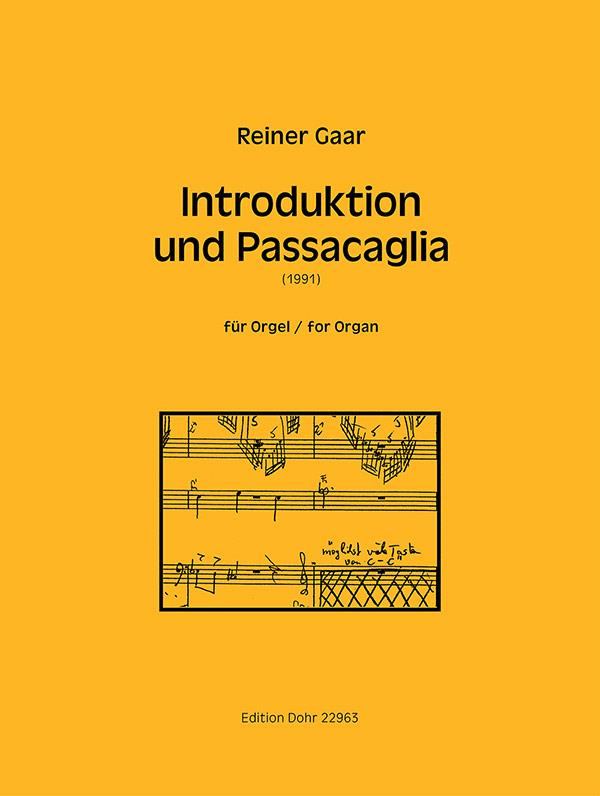 Introduction and Passacaglia