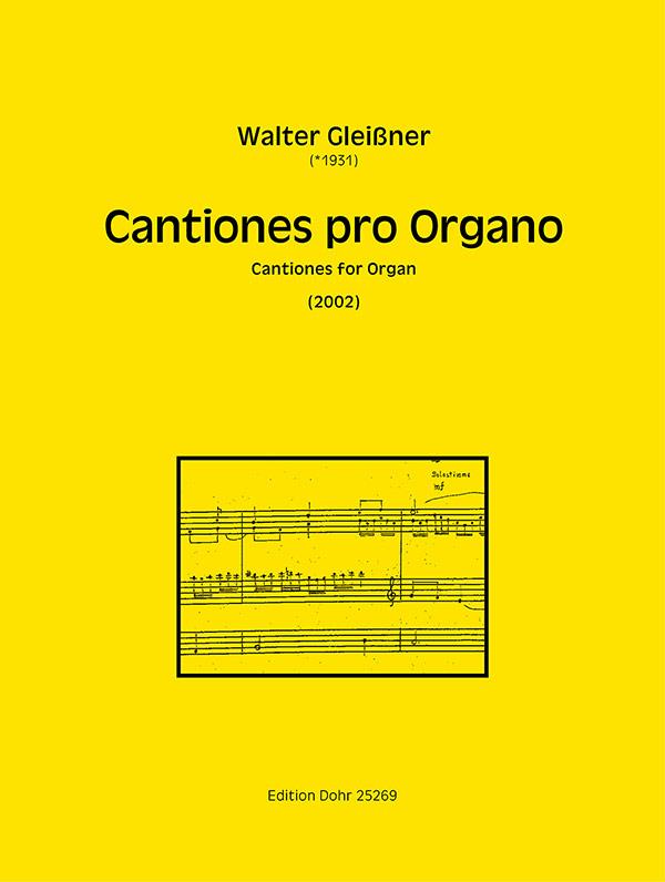 Cantiones Pro Organo