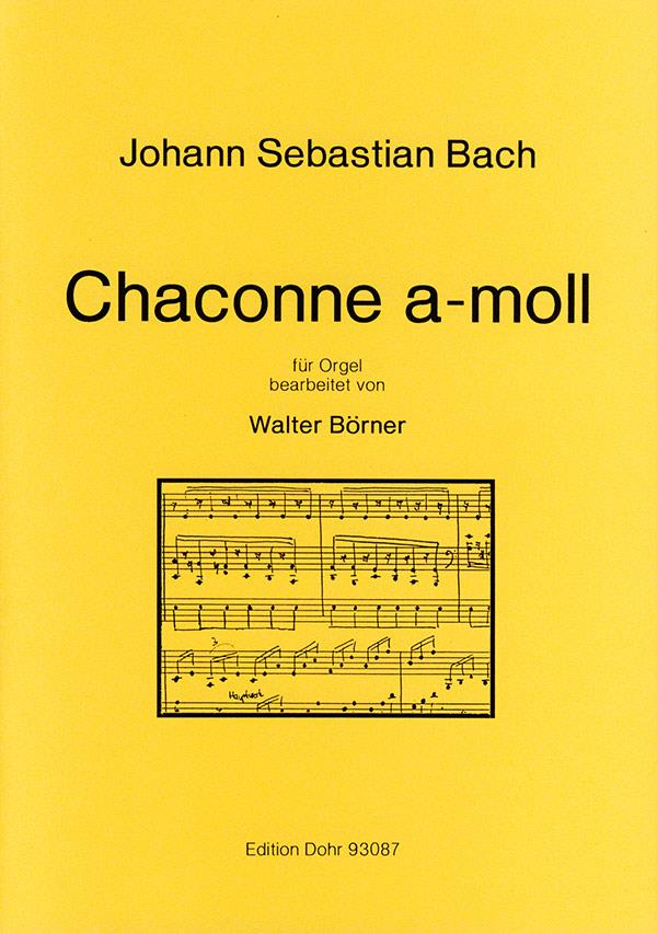 Chaconne A Minor BWV 1004