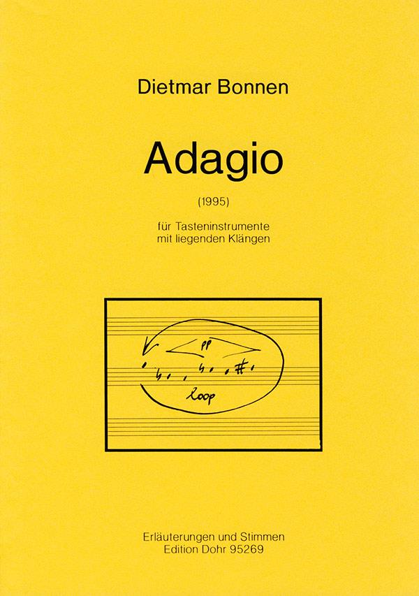 Adagio für Tasteninstrumente Mit Liegenden Klängen