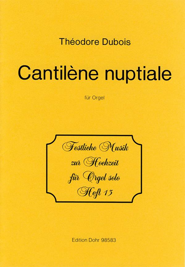 Cantiléne Nuptiale