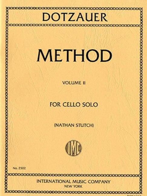 Cello Method, Vol. 2