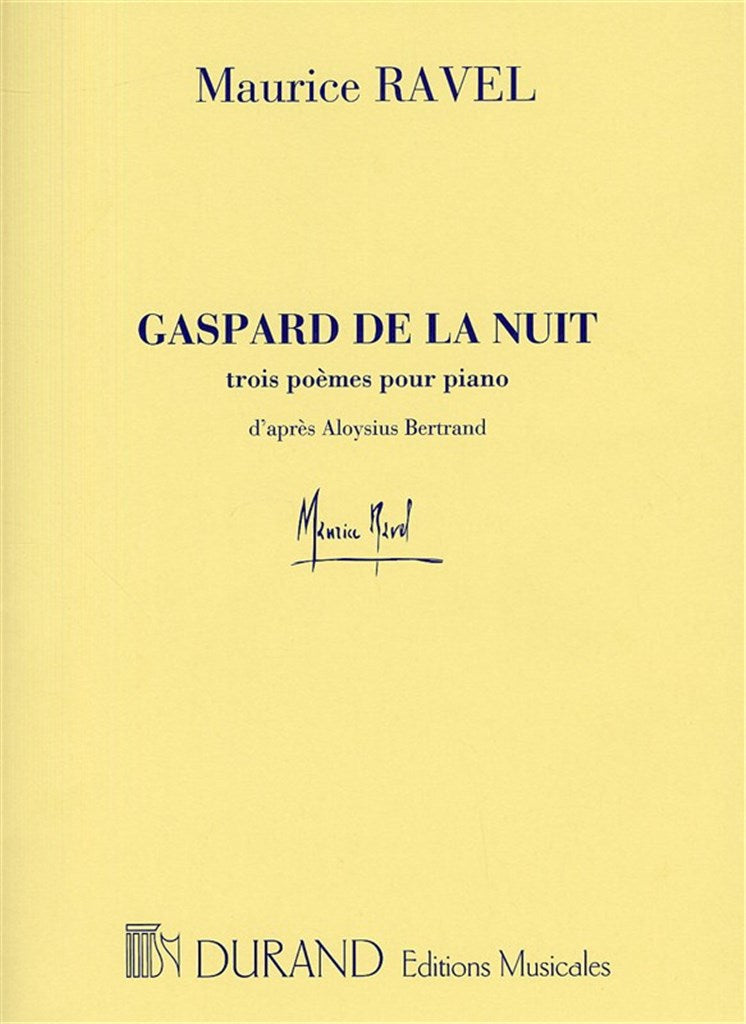 Gaspard de La Nuit Piano