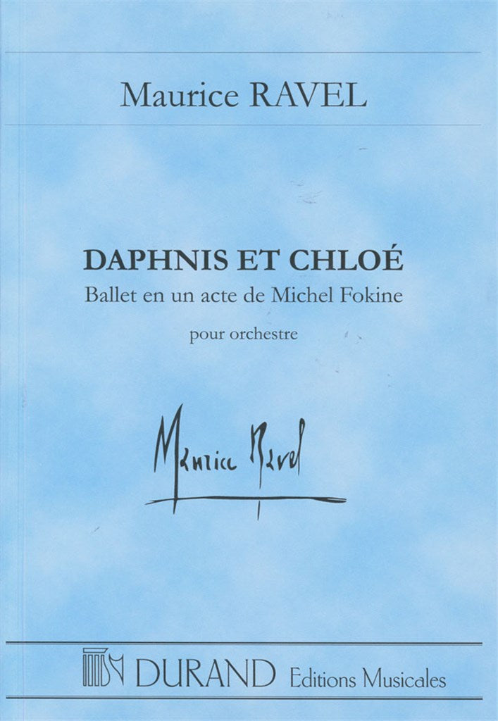 Daphnis et Chloé (Study Score)