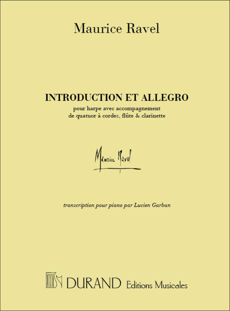 Introduction et Allegro Piano (Garban)