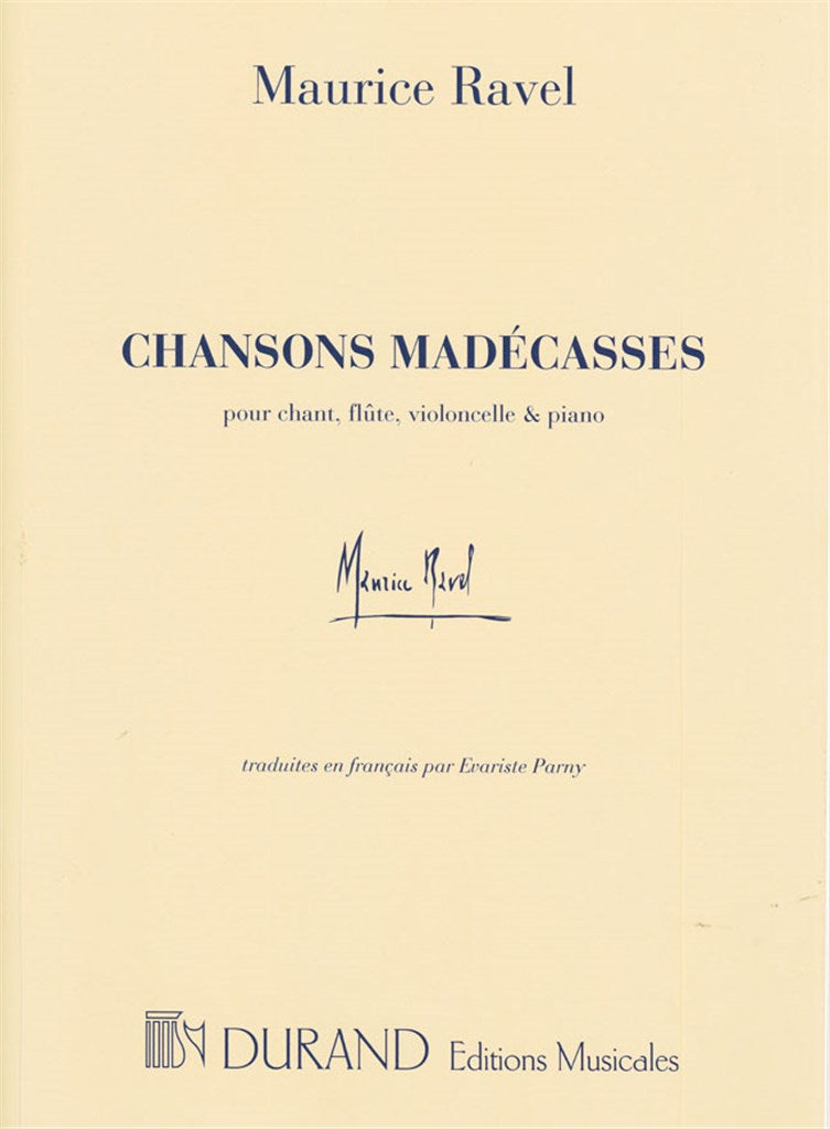 Chansons Madécasses