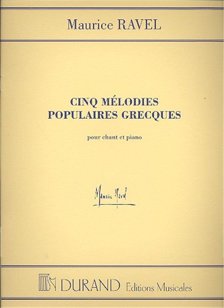 5 Melodies Populaires Grecques