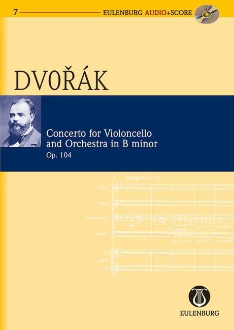 Konzert h-Moll op. 104 B 191 [study score + CD]