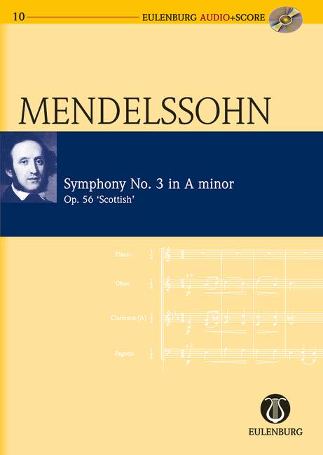 Sinfonie Nr. 3 a-Moll op. 56 [study score + CD]