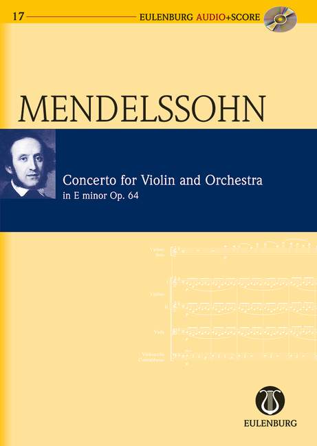 Konzert e-Moll op. 64 [study score + CD]