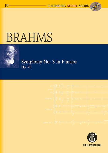 Sinfonie Nr. 3 F-Dur op. 90 [study score + CD]