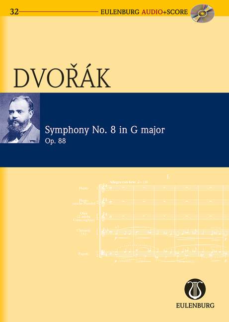 Sinfonie Nr. 8 G-Dur op. 88 B 163 [study score + CD]