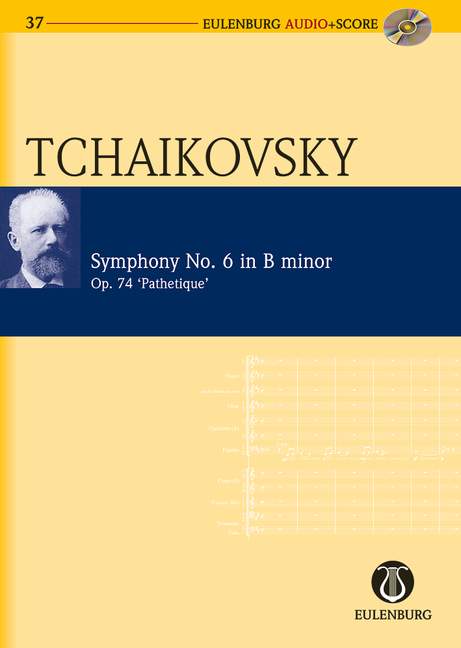 Sinfonie Nr. 6 h-Moll op. 74 CW 27 [study score + CD]