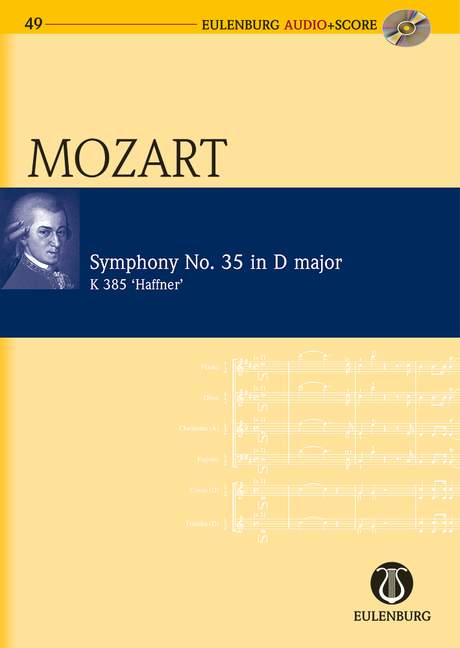 Sinfonie Nr. 35 D-Dur KV 385 [study score + CD]