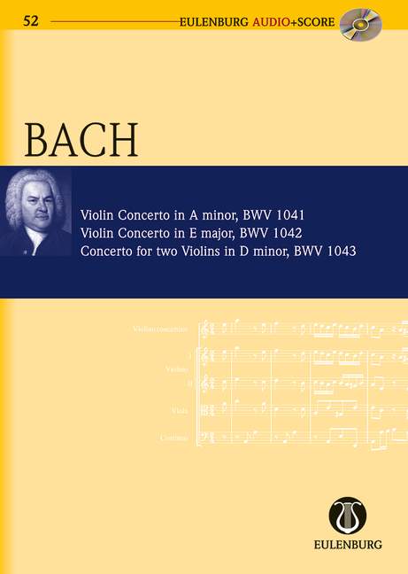 Violinkonzerte, Konzert für zwei Violinen, BWV 1041, 1042, 1043