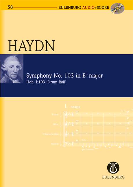 Sinfonie Nr. 103 Es-Dur Paukenwirbel Hob. I: 103 [study score + CD]