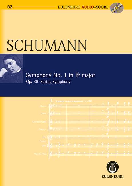 Sinfonie Nr. 1 B-Dur op. 38 [study score + CD]
